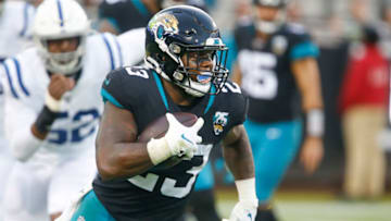 acksonville Jaguars running back Ryquell Armstead (Mandatory Credit: Reinhold Matay-USA TODAY Sports)
