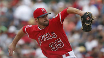 Nick Tropeano will try to help the Angels rotation right its fast sinking ship. Mandatory Credit: Rick Scuteri-USA TODAY Sports