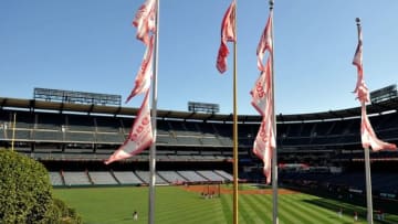 Los Angeles Angels 2nd round draft pick Brandon Marsh may end up with the Angels Gary A. Vasquez-USA TODAY Sports