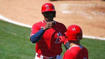 Justin Upton, Los Angeles Angels (Photo by Ralph Freso/Getty Images)