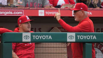 Mike Trout, LA Angels. Mandatory Credit: Robert Hanashiro-USA TODAY Sports