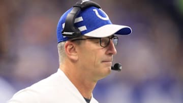 INDIANAPOLIS, IN - SEPTEMBER 09: Head Coach Frank Reich of the Indianapolis Colts at Lucas Oil Stadium on September 9, 2018 in Indianapolis, Indiana. (Photo by Andy Lyons/Getty Images)