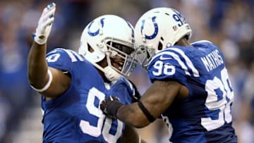 INDIANAPOLIS, IN - JANUARY 03: Kendall Langford
