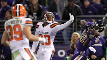 BALTIMORE, MD - NOVEMBER 10: Wide receiver Breshad Perriman