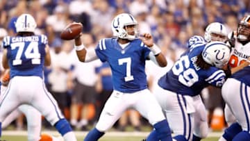 INDIANAPOLIS, IN - SEPTEMBER 24: Jacoby Brisset