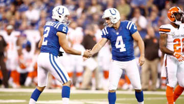 INDIANAPOLIS, IN - SEPTEMBER 24: Adam Vinatieri