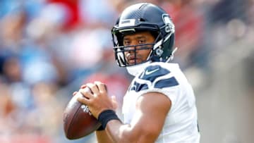 NASHVILLE, TN - SEPTEMBER 24: Quarterback Russell Wilson