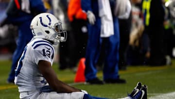 FOXBORO, MA - JANUARY 11: T.Y. Hilton