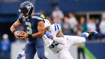 SEATTLE, WA - OCTOBER 1: Quarterback Russell Wilson