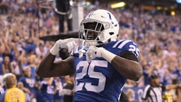 INDIANAPOLIS, IN - OCTOBER 08: Marlon Mack
