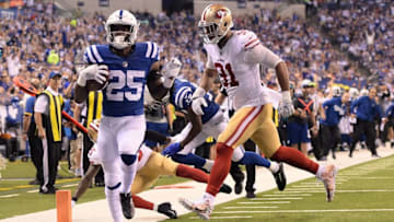 INDIANAPOLIS, IN - OCTOBER 08: Marlon Mack