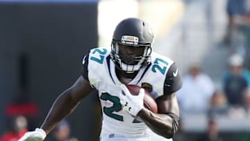 JACKSONVILLE, FL - OCTOBER 15: Leonard Fournette