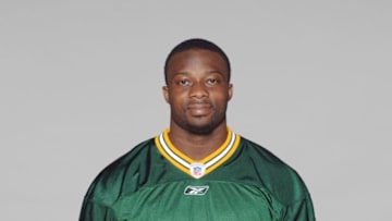 GREEN BAY, WI - 2006: Marquand Manuel of the Green Bay Packers poses for his 2006 NFL headshot at photo day in Green Bay, Wisconsin. (Photo by Getty Images)