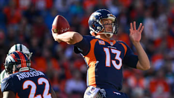 DENVER, CO - DECEMBER 10: Quarterback Trevor Siemian