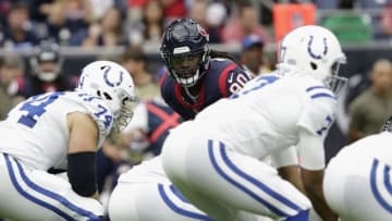 HOUSTON, TX - NOVEMBER 05: Jadeveon Clowney