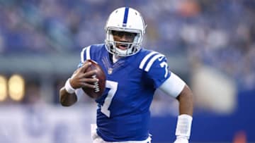 INDIANAPOLIS, IN - DECEMBER 31: Jacoby Brissett