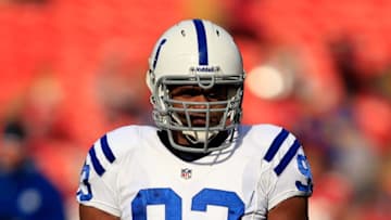 KANSAS CITY, MO - DECEMBER 23: Outside linebacker Dwight Freeney