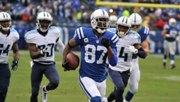 NASHVILLE, TN - DECEMBER 28: Wide receiver Reggie Wayne