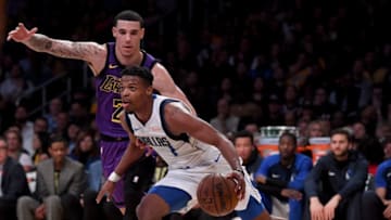 Los Angeles Lakers, Dennis Smith Jr., Lonzo Ball (Photo by Harry How/Getty Images)
