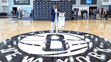 BROOKLYN, NY - JUNE 26: D'Angelo Russell (Photo by Nathaniel S. Butler/NBAE via Getty Images)