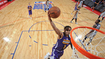 LAS VEGAS, NV - JULY 16: Vander Blue (Photo by Garrett Ellwood/NBAE via Getty Images)
