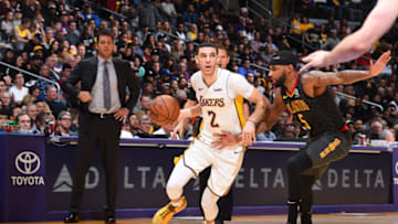 LOS ANGELES, CA - JANUARY 7: Lonzo Ball