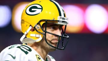 Green Bay Packers quarterback Aaron Rodgers. Mark J. Rebilas-USA TODAY Sports
