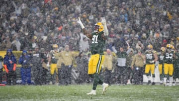 Green Bay Packers edge rusher Preston Smith (Photo by Stacy Revere/Getty Images)
