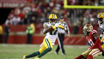 Green Bay Packers receiver Davante Adams (Photo by Ezra Shaw/Getty Images)