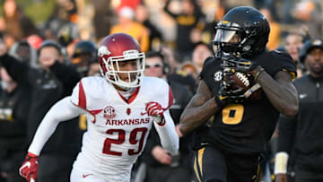 COLUMBIA, MO - NOVEMBER 25: Wide receiver J'Mon Moore