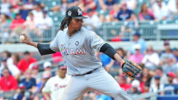 ATLANTA, GA - AUGUST 6: Jose Urena