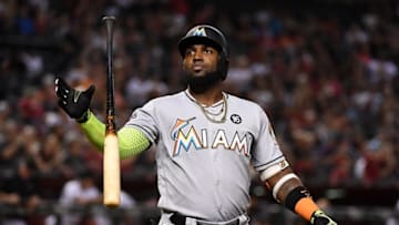 PHOENIX, AZ - SEPTEMBER 22: Marcell Ozuna