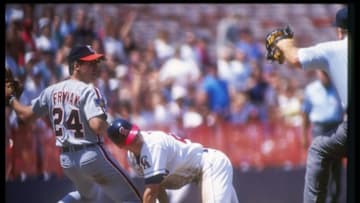 Detroit Tigers, Travis Fryman Mandatory Credit: Holly Stein /Allsport