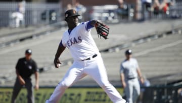 Texas Rangers prospect Demarcus Evans could be next to make his MLB debut(Photo by Joe Robbins/Getty Images)