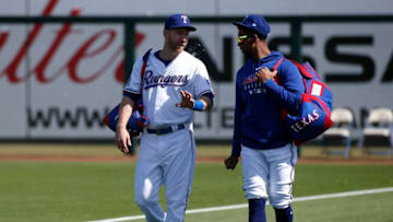 Top Texas Rangers prospect Leody Taveras was recalled Monday and is in the starting lineup against the Oakland A's (Photo by Ralph Freso/Getty Images)