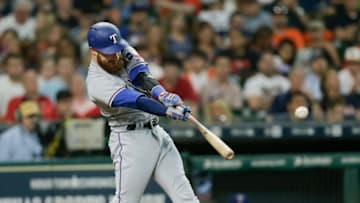 HOUSTON, TX - JUNE 12: Jonathan Lucroy (Photo by Bob Levey/Getty Images)