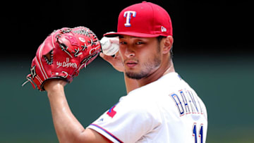 ARLINGTON, TX - JULY 09: Yu Darvish (Photo by Tom Pennington/Getty Images)