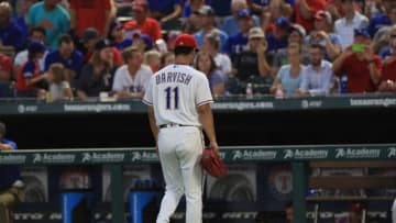 ARLINGTON, TX - JULY 26: Yu Darvish
