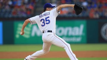 ARLINGTON, TX - AUGUST 11: Cole Hamels (Photo by Ronald Martinez/Getty Images)