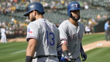 OAKLAND, CA - SEPTEMBER 24: Nomar Mazara