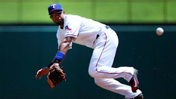 ARLINGTON, TX - AUGUST 20: Elvis Andrus (Photo by Tom Pennington/Getty Images)