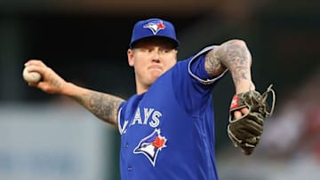 ANAHEIM, CA - APRIL 21: Mat Latos (Photo by Sean M. Haffey/Getty Images)