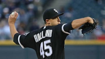 CHICAGO, IL - AUGUST 24: Starting pitcher Derek Holland (Photo by Jonathan Daniel/Getty Images)