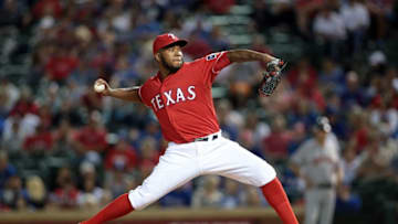 ARLINGTON, TX - APRIL 11: Neftali Feliz (Photo by Rick Yeatts/Getty Images)