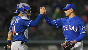 OAKLAND, CA - APRIL 03: Robinson Chirinos