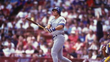 MILWAUKEE, WI - MAY 1: Jose Canceso #33 of the Texas Rangers bats during a baseball game against the Milwaukee Brewers on May 1, 1993 at Milwaukee County Stadium in Milwaukee, Wisconsin. (Photo by Mitchell Layton/Getty Images)