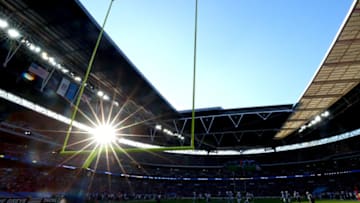 LONDON, ENGLAND - OCTOBER 21: A general view of play during the NFL International Series match between Tennessee Titans and Los Angeles Chargers at Wembley Stadium on October 21, 2018 in London, England. (Photo by Clive Rose/Getty Images)