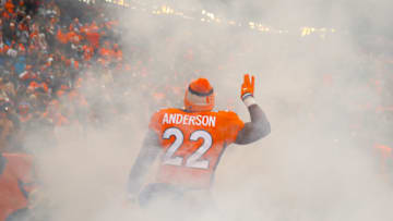 DENVER, CO - DECEMBER 31: Running back C.J. Anderson