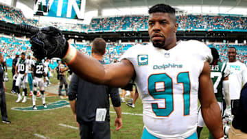 MIAMI GARDENS, FL - OCTOBER 22: Cameron Wake