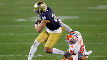 Denver Broncos possible 2021 NFL Draft target Tommy Tremble. (Photo by Jared C. Tilton/Getty Images)